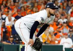 Roberto Osuna en la Serie de Campeonato con Astros