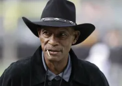 Willie Brown, durante un evento de los Raiders