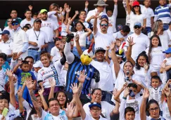 Los niños y las familias que ocuparon la cabecera