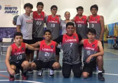 El Club Lobos de baloncesto de la alcaldía Benito Juárez