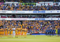 El Querétaro y Tigres guardan un minuto de silencio por Diana