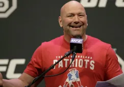 Dana White, durante una conferencia de prensa