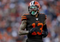 Odell Beckham jugando con los Browns