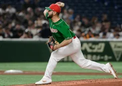 Elemento de México, en el duelo ante Japón 