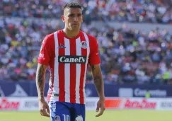 Ricardo Centurión en juego con Atlético de San Luis