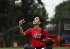 Stefanía Aradillas Alanís, seleccionada mexicana de sofbol