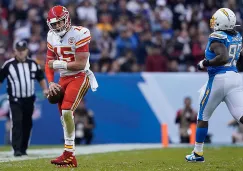 Mahomes celebra en el Estadio Azteca