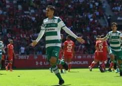 Diego Valdés, durante el partido ante Toluca