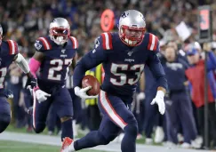 Kyle Van Noy se escapa con el balón a touchdown