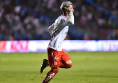 Chicote Calderón celebrando gol