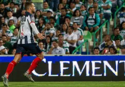 Vincent Janssen celebrando el gol del empate ante Santos