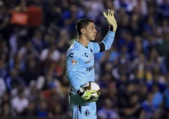 Hugo González, en el partido ante Gallos