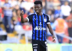 Clifford Aboagye celebra una diana con Gallos