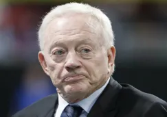 Jerry Jones en partido de Dallas Cowboys