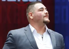 Andy Ruiz, en un evento deportivo