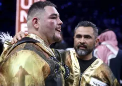 Andy Ruiz después de la pelea con Anthony Joshua