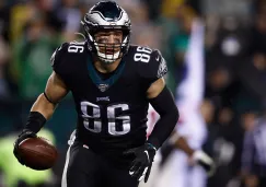 Ertz celebra el touchdown de la victoria