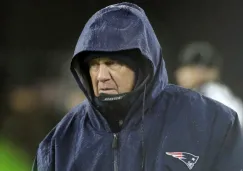 Bill Belichick, en un partido de Pats