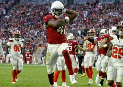 Cardinals y Browns en partido de la NFL