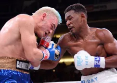 Chávez Jr en la pelea contra Jacobs