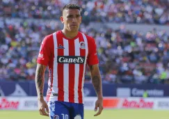 Ricardo Centurión en juego con el Atlético de San Luis