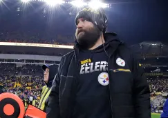 Ben Roethlisberger, en las laterales durante un juego con Pittsburgh