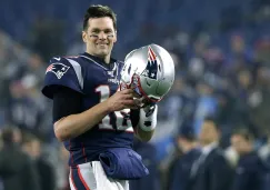 Tom Brady sonríe previo a un partido con Patriots