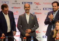 Guillermo Cantú en su presentación con Juárez 