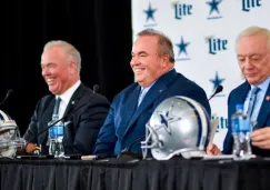 Mike McCarthy, durante su presentación con Dallas