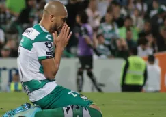 Matheus Doria de Santos Laguna en un partido en Torreón