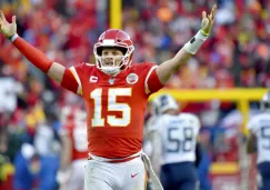 Mahomes celebra una anotación de Kansas City