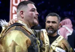 Andy Ruiz después de la pelea con Anthony Joshua