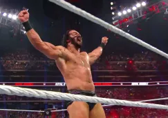 Drew McIntyre celebrando su victoria