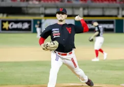 Édgar Torres durante un partido con Venados