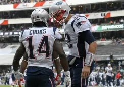 Brady y Cook celebran una anotación en el Azteca