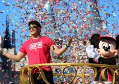 Patrick Mahomes en Disney Wolrd