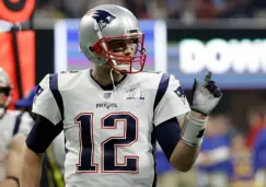 Tom Brady, durante un juego con New England