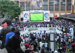 La experiencia del fan fest del Clásico de España