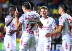 Xolos celebrando gol