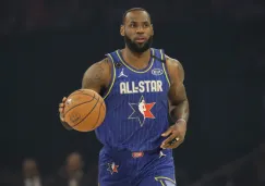 LeBron James durante el Juego de las Estrellas de la NBA