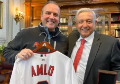 AMLO en visita con los Diamondbacks de Arizona 