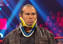 Matt Hardy en su última participación en Monday Night Raw