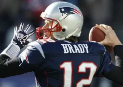 Tom Brady en partido con los Pats