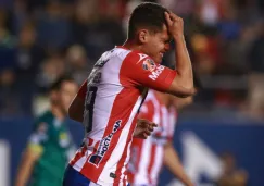 Diego Hernández, de Atlético San Luis, en lamento