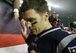 Brady, después de un partido de Patriots