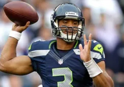 Russell Wilson, en un partido de Seattle