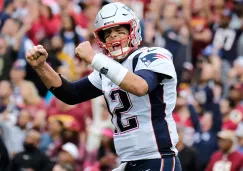 Brady, durante un partido con los Patriots