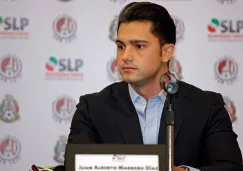 Marrero, en conferencia de prensa