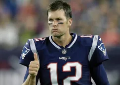 Tom Brady, durante un partido con New England Patriots