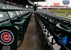  Las tribunas del  Sloan Park en un partido de pretemporada de Cubs